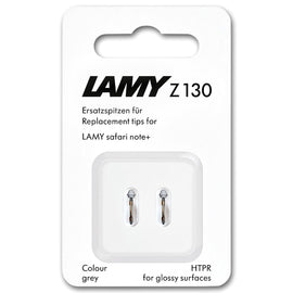 Lamy Safari Note + Replacement Tip in Medium Grey - 2 Piece