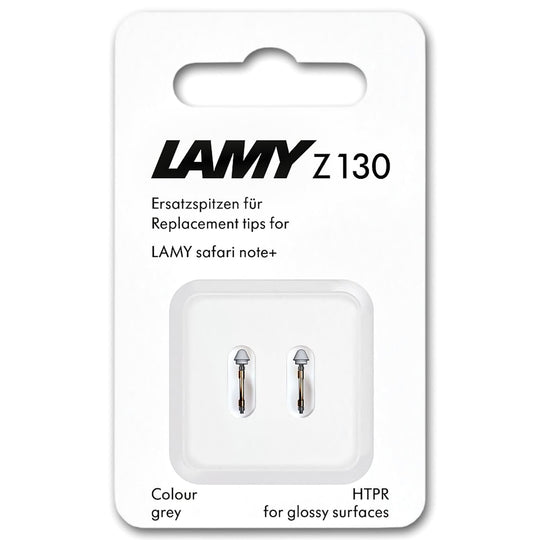 Lamy Safari Note + Replacement Tip in Medium Grey - 2 Piece