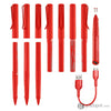 Lamy Safari Note + Stylus Pen in Red Gloss (Apple Ipad Compatible) Stylus Pens