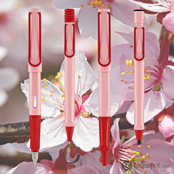 Lamy Safari Rollerball Pen in Cherry Blossom - Special Edition Rollerballn Pen