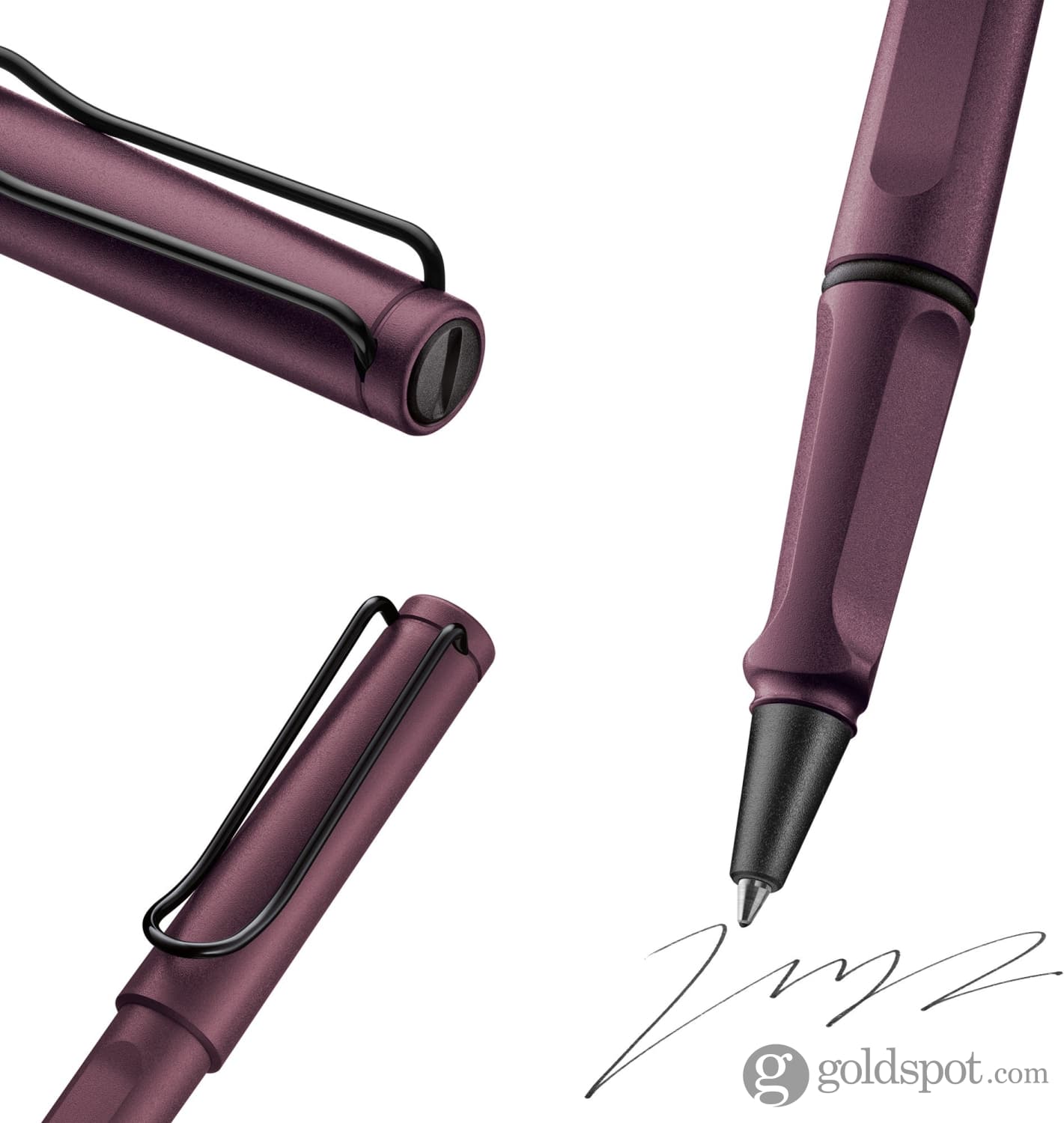 Lamy Safari Rollerball Pen in Scarlet - Goldspot Pens