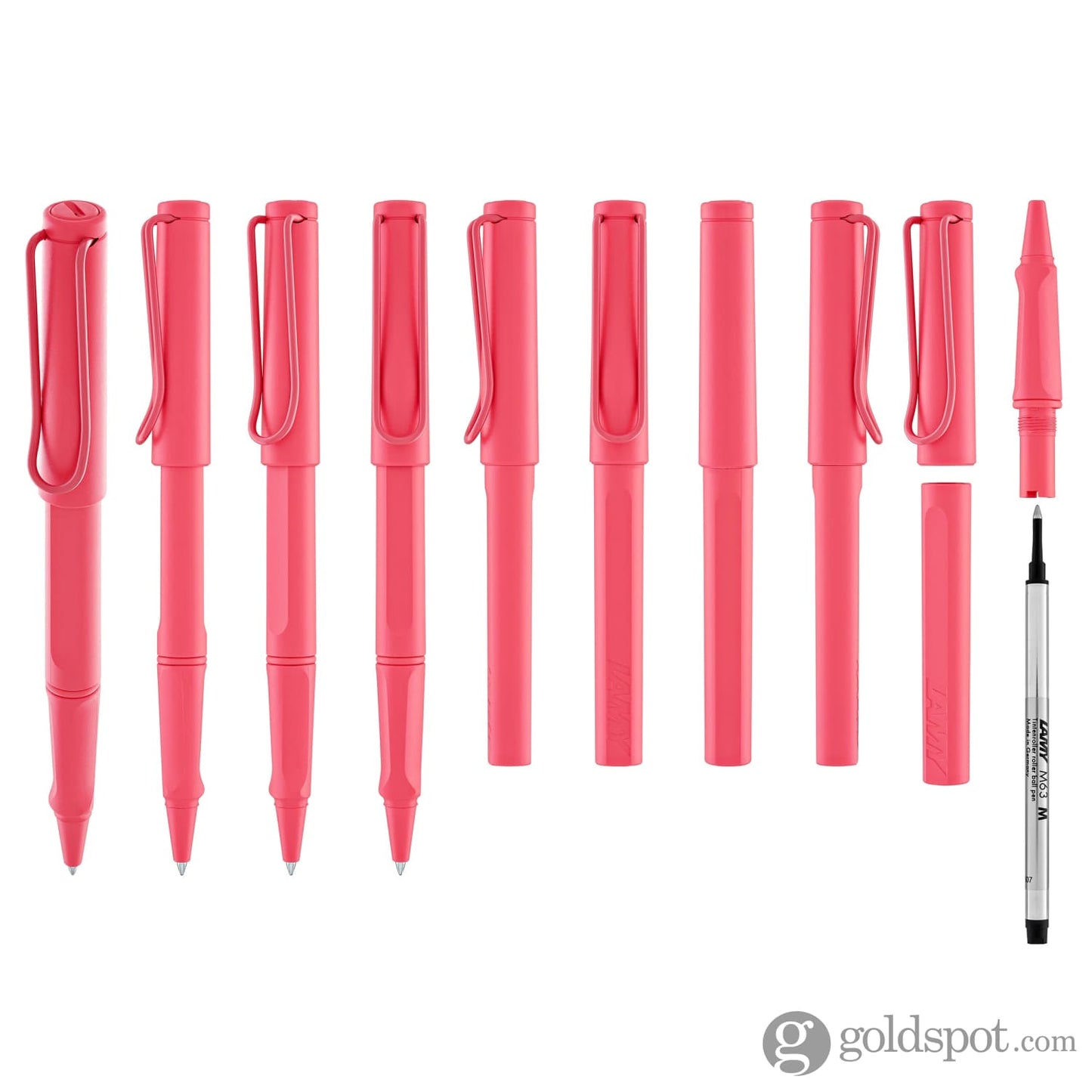 Lamy Safari Rollerball Pen in Sunset Coral Rollerball Pen