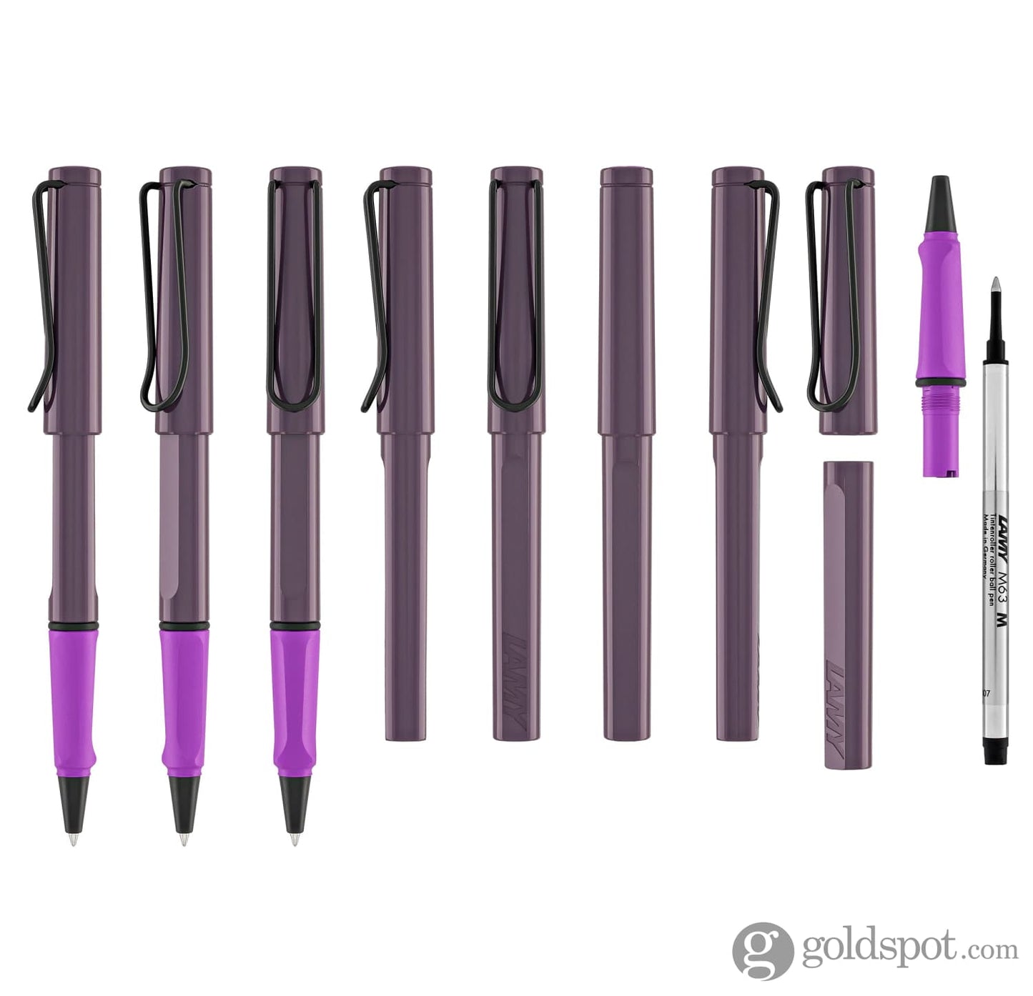 Lamy Safari Rollerball Pen in Violet Blackberry 2024 Special Edition Rollerball Pen
