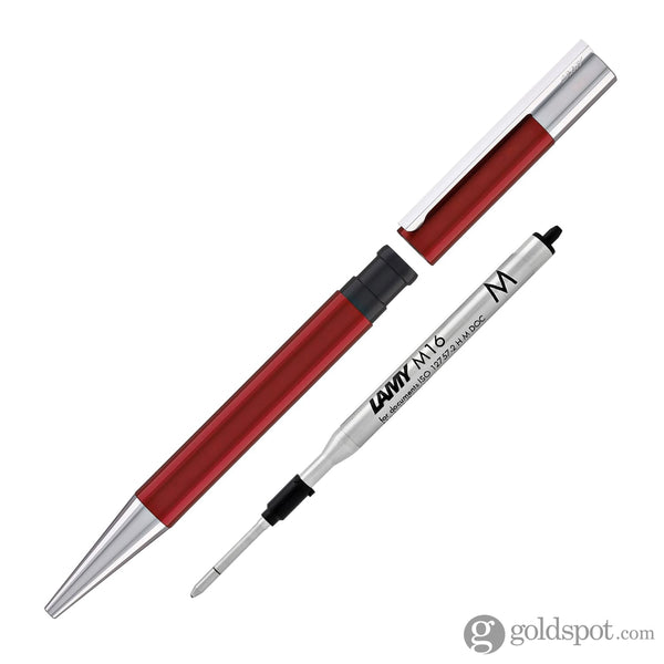 Lamy Scala Ballpoint Pen in Piano Red Ballpoint Pens