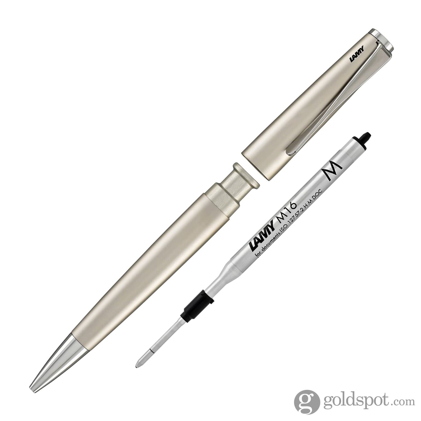 Lamy Studio Ballpoint Pen in Palladium Ballpoint Pens