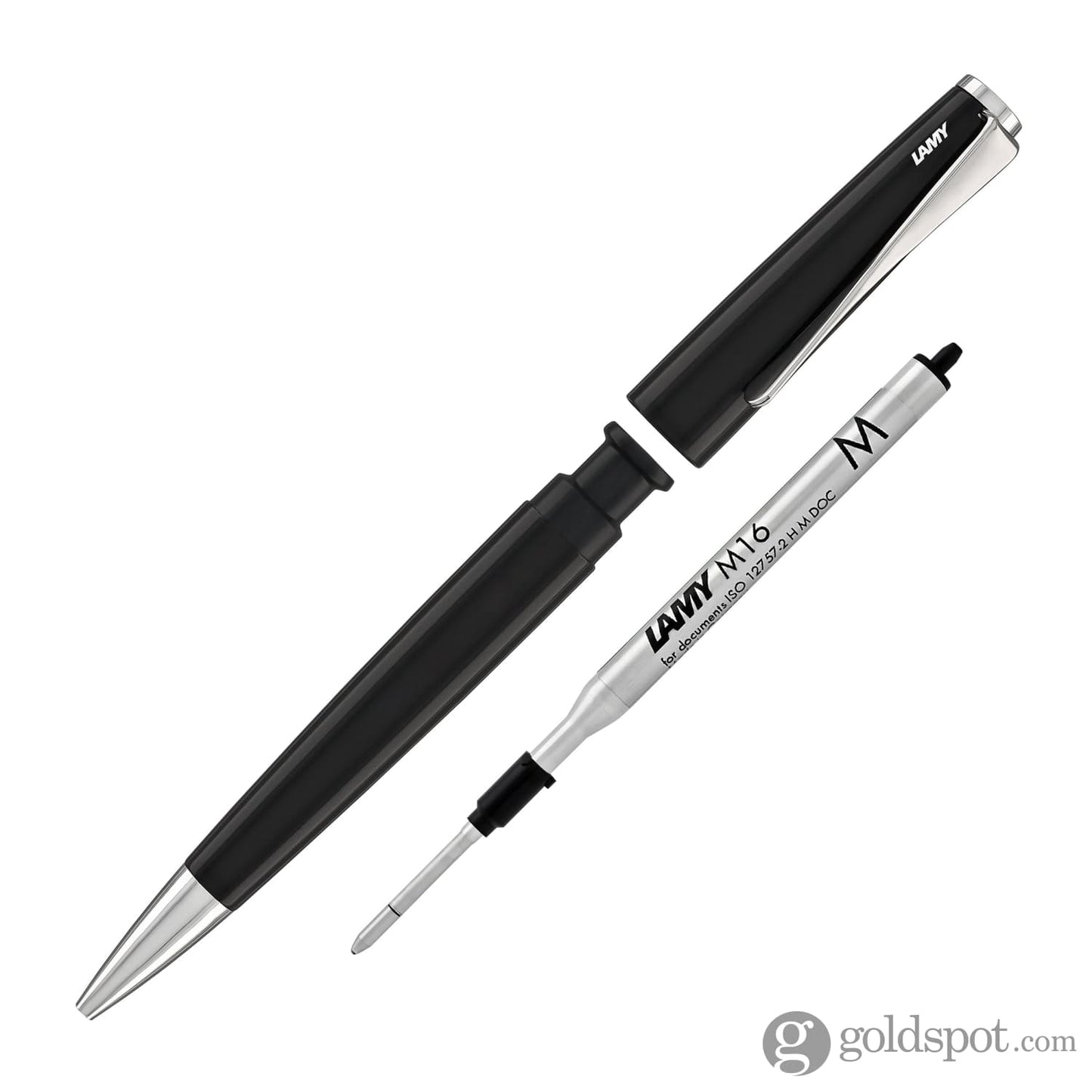 Lamy Studio Ballpoint Pen in Piano Black Ballpoint Pens
