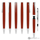 Lamy Studio Ballpoint Pen in Royal Red Matte Ballpoint Pens