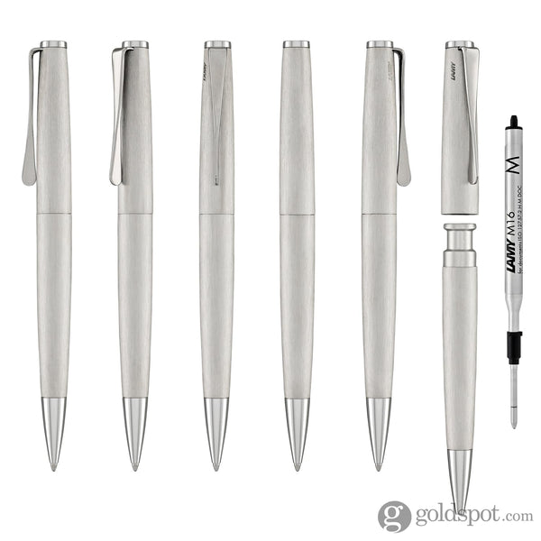 Lamy Studio Ballpoint Pen in Stainless Steel Ballpoint Pens