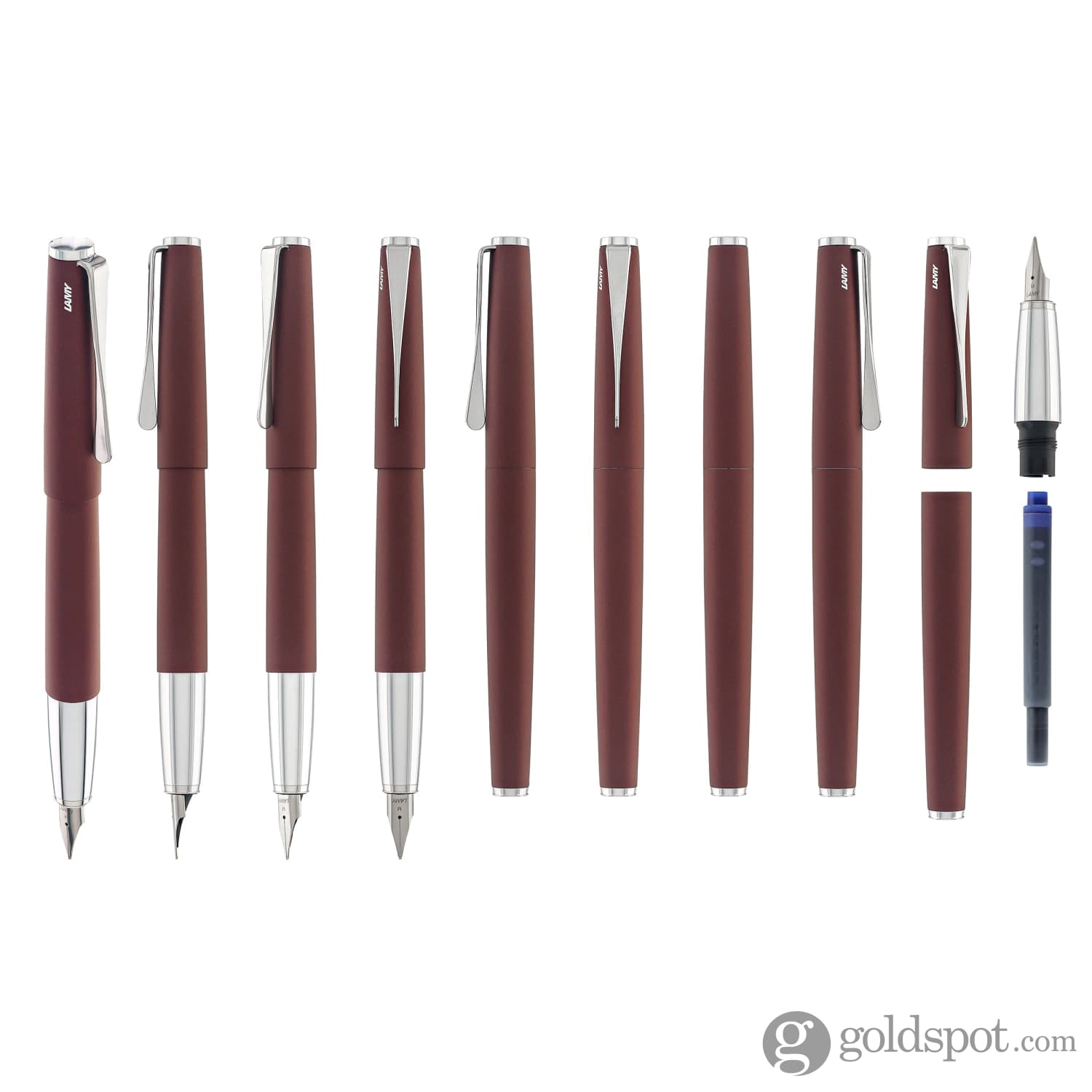 Lamy Studio Fountain Pen in Orion Matt - Goldspot Pens