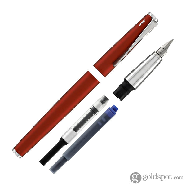 LAMY Studio Fountain Pen in Royal Red Matte Fountain Pen