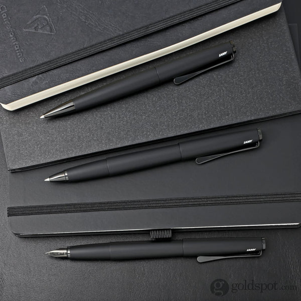 Lamy Studio Lx Ballpoint Pen in All Black Ballpoint Pens