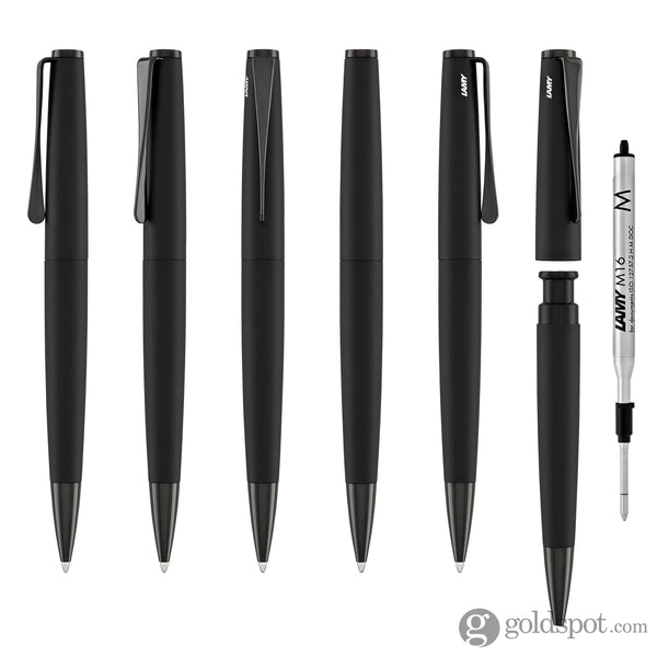 Lamy Studio Lx Ballpoint Pen in All Black Ballpoint Pens