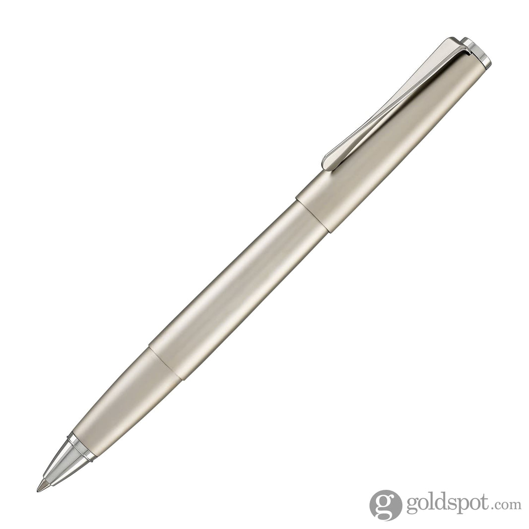 Lamy Studio rollerpen 369 - rollpen in hoogwaardige palladium-afwerking in de kleur donkerbruin met propellervormige clip - rollervulling M 63 zwart - lijnbreedte M, 1 stuk (1 stuks Lamy Studio rollerpen 369 - rollpen in hoogwaardige palladium-afwerking in de kleur donkerbruin met propellervormige clip - rollervulling M 63 zwart - lijnbreedte M, 1 stuk (1 stuks
