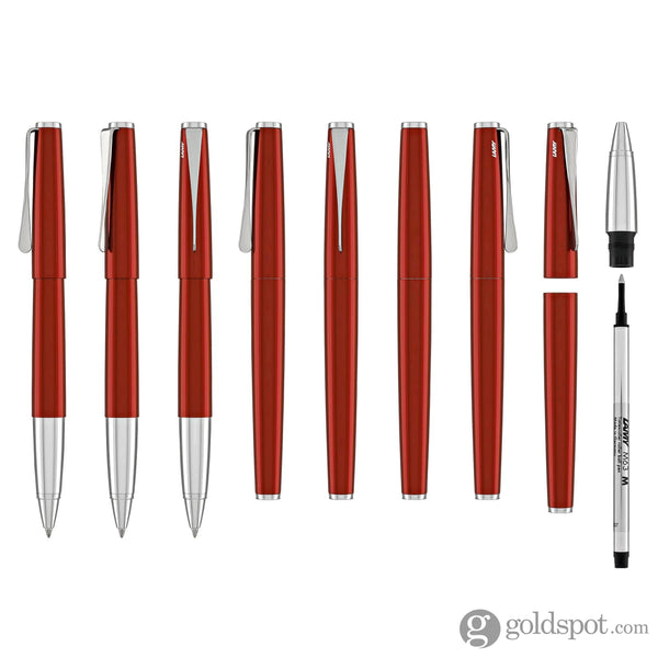 LAMY Studio Rollerball Pen in Piano Red Gloss Rollerball Pen