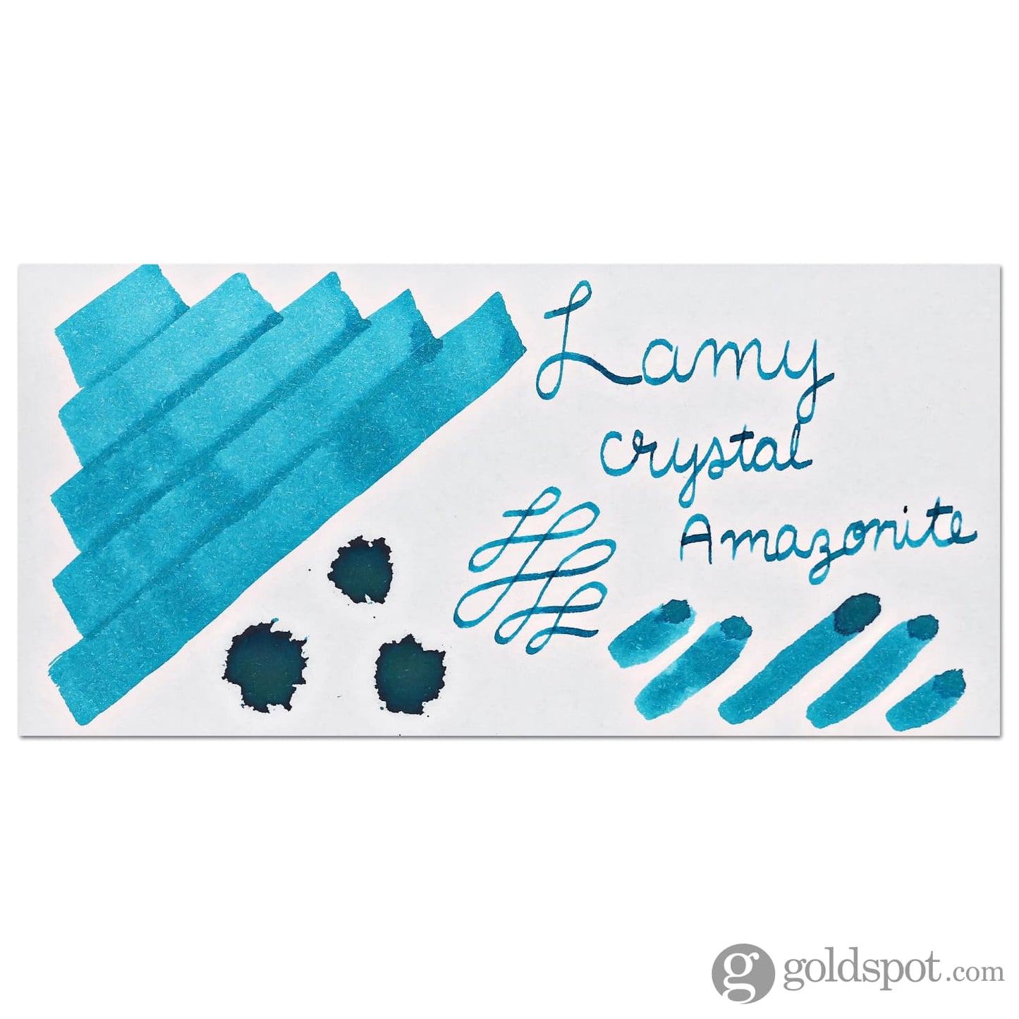 Lamy T53 Crystal Bottled Ink in Amazonite - 30 mL Bottled Ink