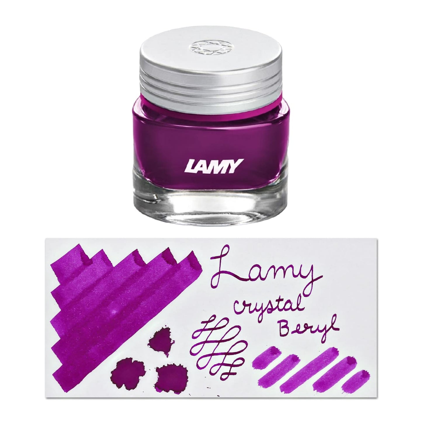 Lamy T53 Crystal Bottled Ink in Beryl - 30 mL Bottled Ink