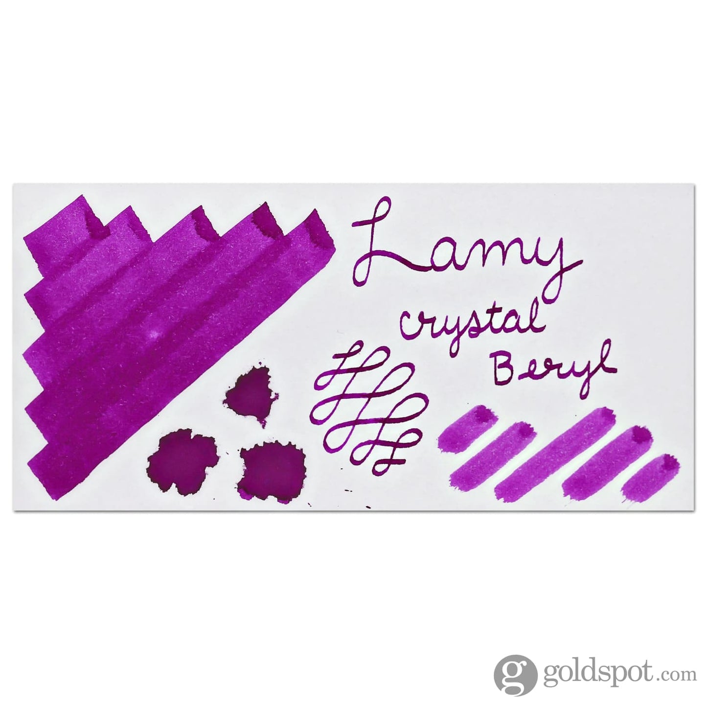 Lamy T53 Crystal Bottled Ink in Beryl - 30 mL Bottled Ink