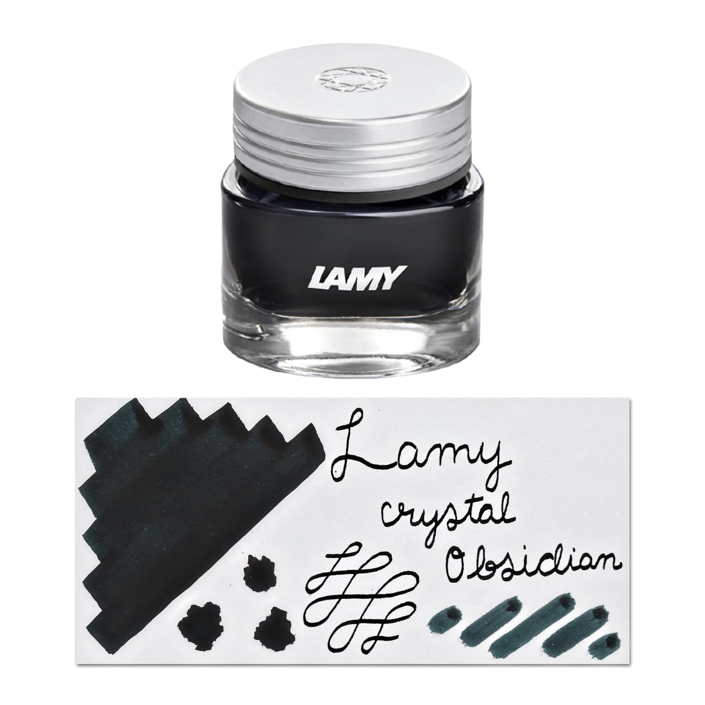 Lamy T53 Crystal Bottled Ink in Obsidian - 30 mL Bottled Ink