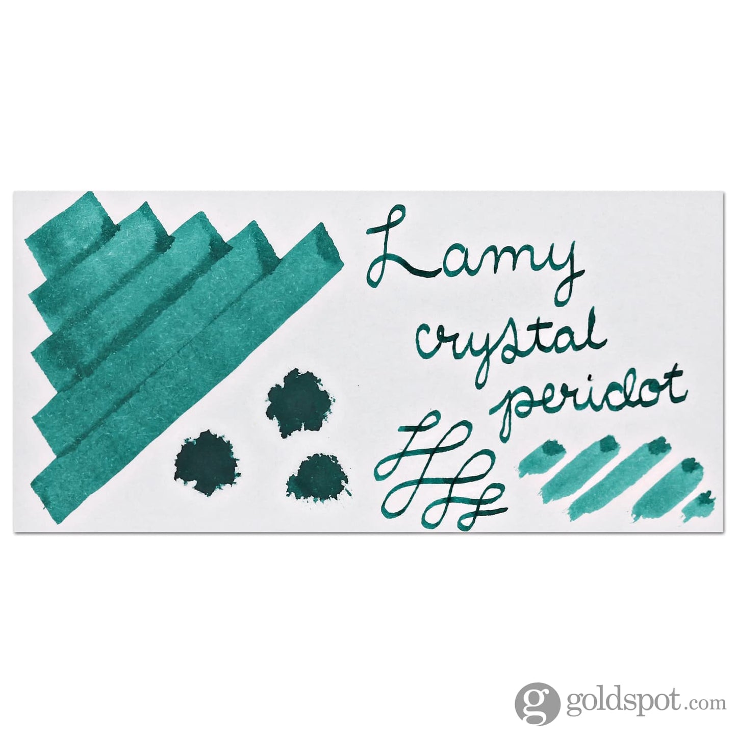 Lamy T53 Crystal Bottled Ink in Peridot - 30 mL Bottled Ink