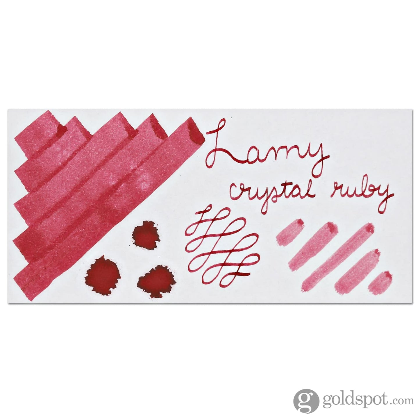 Lamy T53 Crystal Bottled Ink in Ruby - 30 mL Bottled Ink
