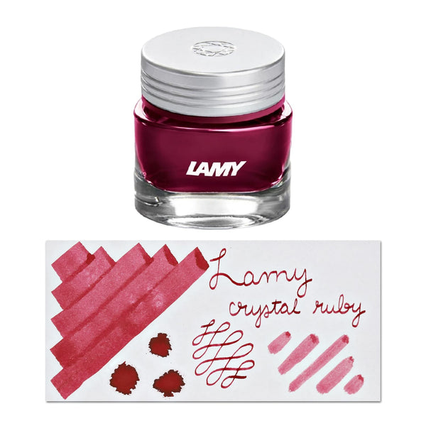 Lamy T53 Crystal Bottled Ink in Ruby - 30 mL Bottled Ink