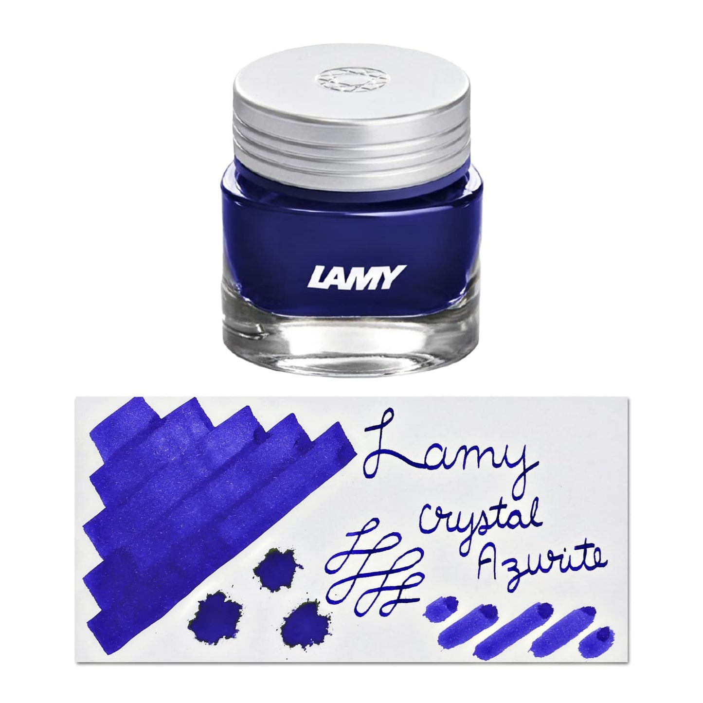 Lamy T53 Crystal Bottled Ink in Tinte 270 Azurite - 30 mL Bottled Ink