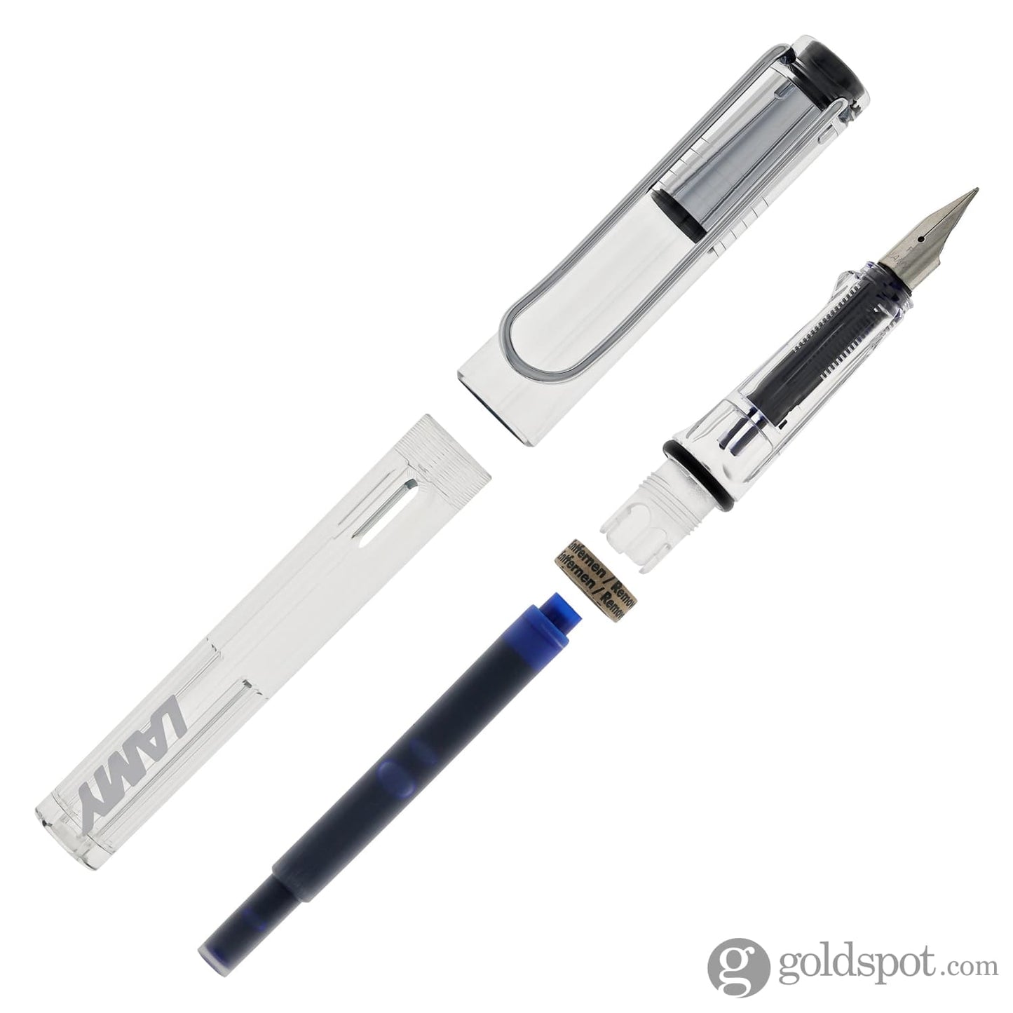 Lamy Vista Fountain Pen in Clear Fountain Pen