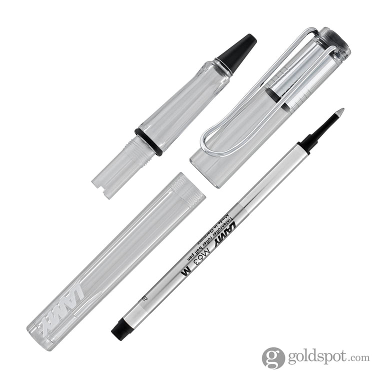 Lamy Vista Rollerball Pen in Clear Demonstrator Rollerball Pen