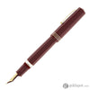 Leonardo Dodici Fountain Pen in Burgundy Red Guillochè No. 8 Size 14kt Gold Nib Fountain Pen