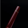 Leonardo Dodici Fountain Pen in Burgundy Red Guillochè No. 8 Size 14kt Gold Nib with Silver Trim Fountain Pen