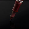 Leonardo Dodici Fountain Pen in Burgundy Red Guillochè No. 8 Size 14kt Gold Nib with Silver Trim Fountain Pen