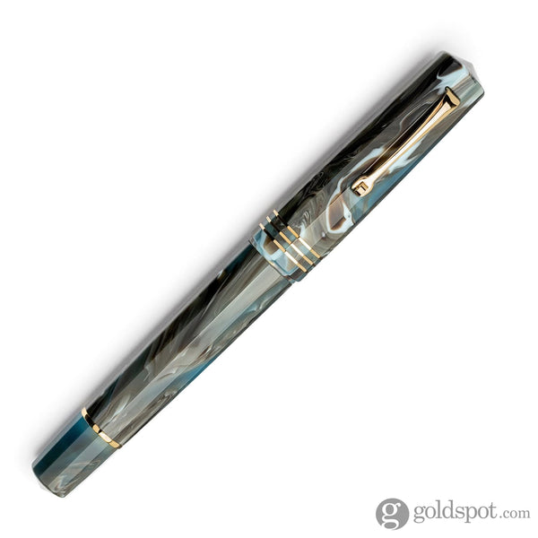 Leonardo Dodici Fountain Pen in Magmatica No. 8 Size 14kt Gold Nib Fountain Pen
