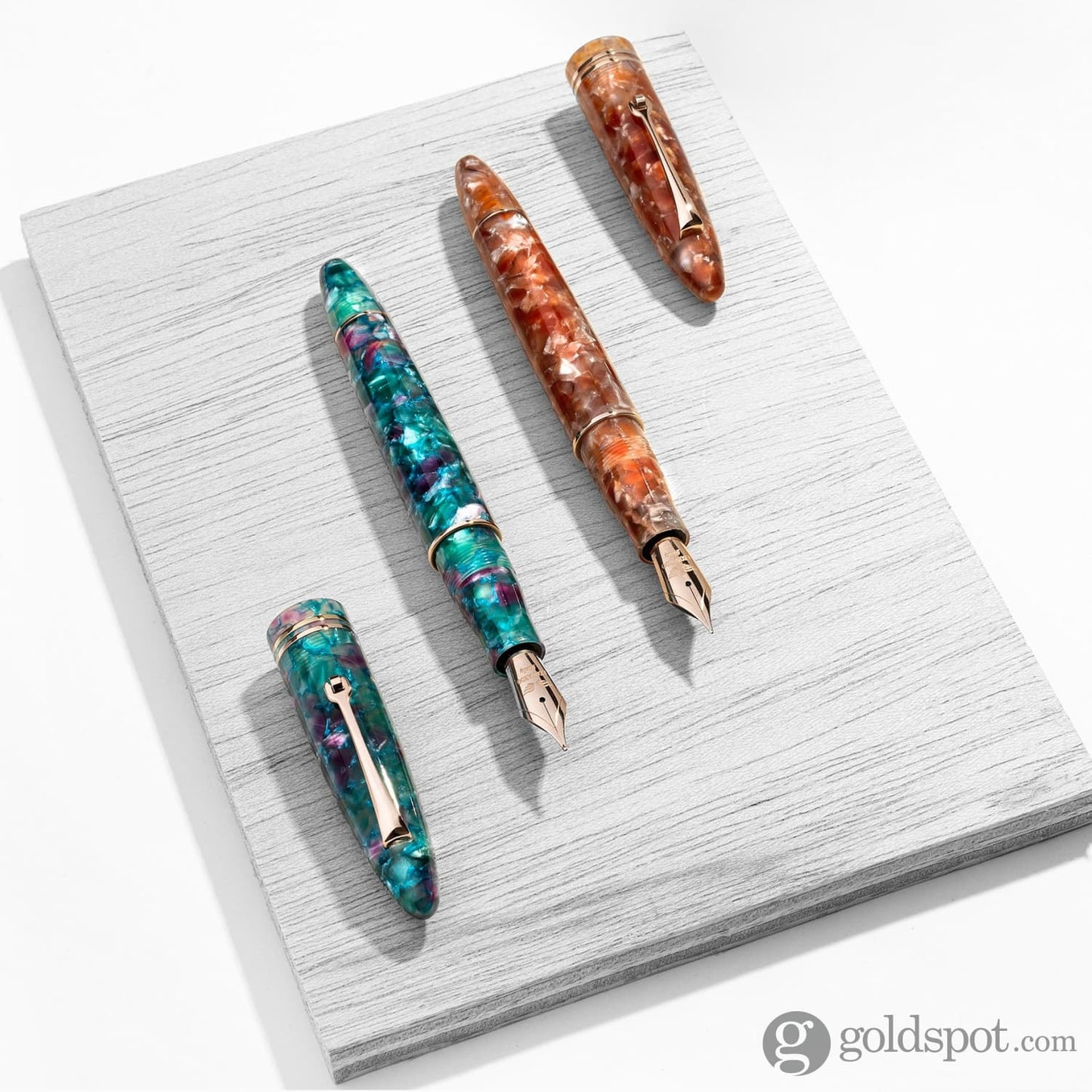 Leonardo Furore Fountain Pen in Aquapetra Fountain Pen