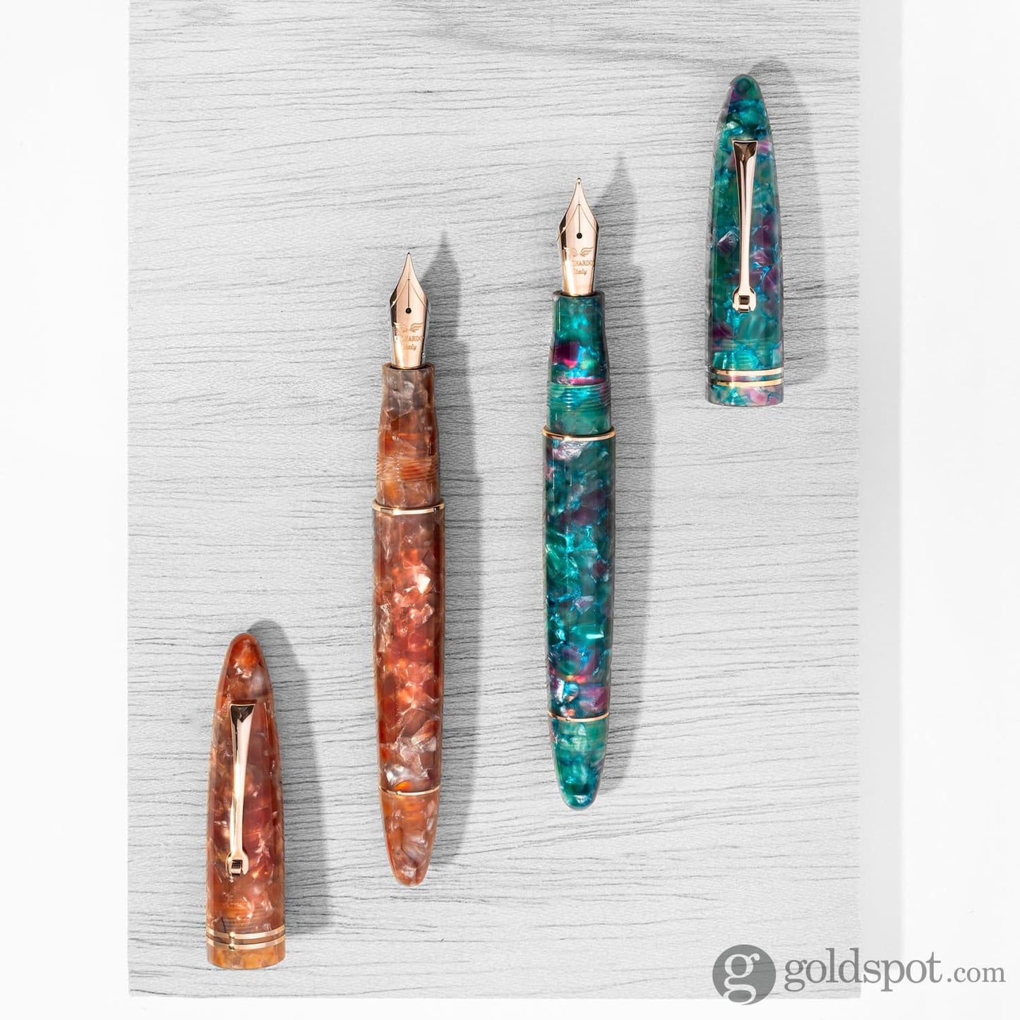 Leonardo Furore Fountain Pen in Aquapetra Fountain Pen