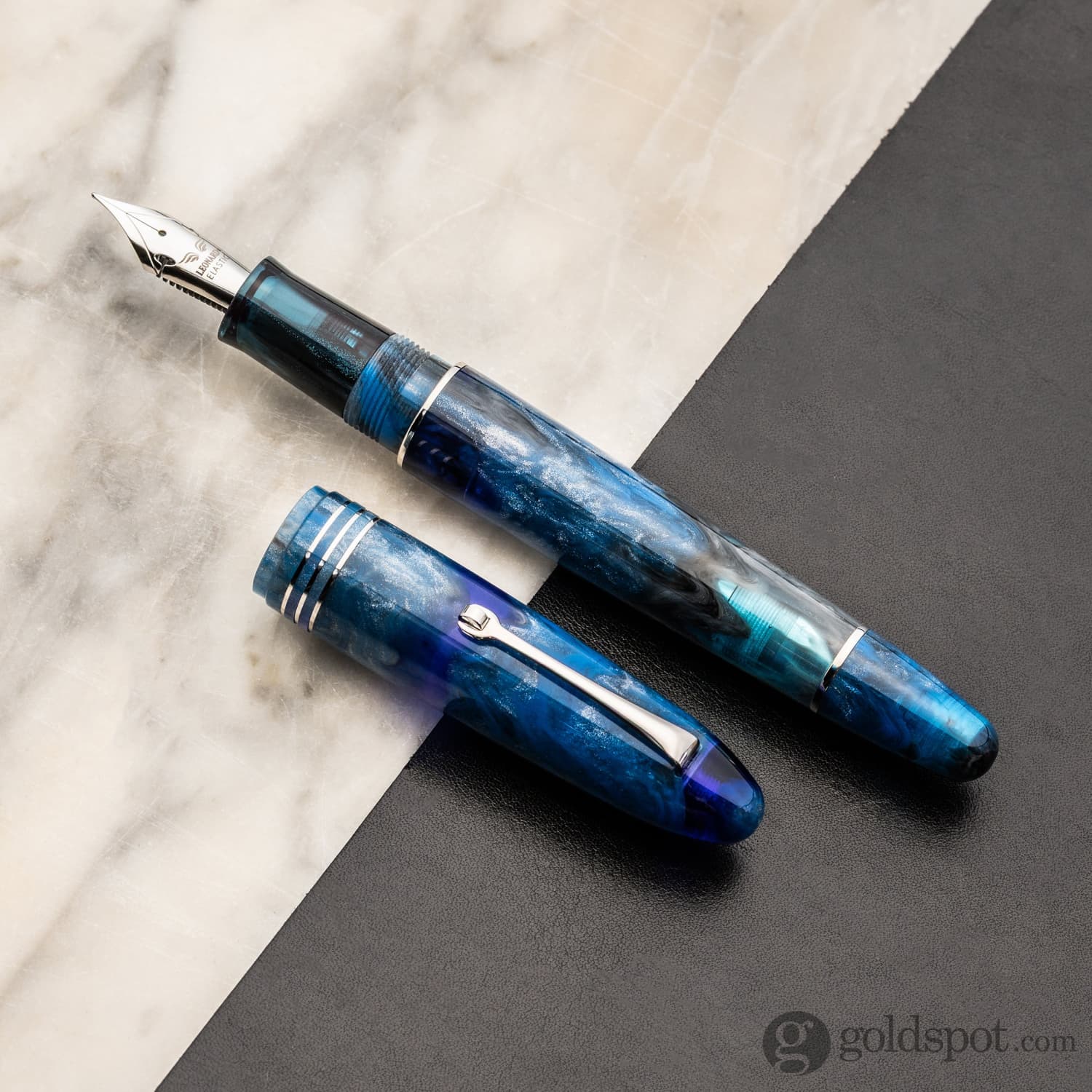 perry様フェニックスストーン月♡moon♡クリソコラNo.1709 Leonardo Furore Grande Fountain Pen in Melancholy Twilight Limited