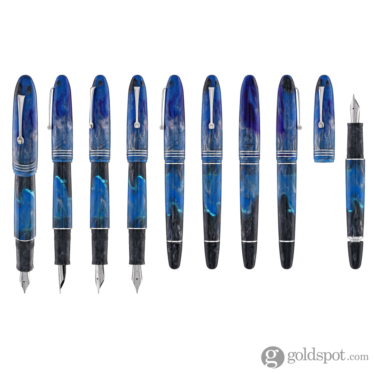 Leonardo Furore Grande Fountain Pen in Melancholy Twilight Limited