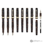 Leonardo La Piccolina Fountain Pen in Classica Brown/Blue Fountain Pen