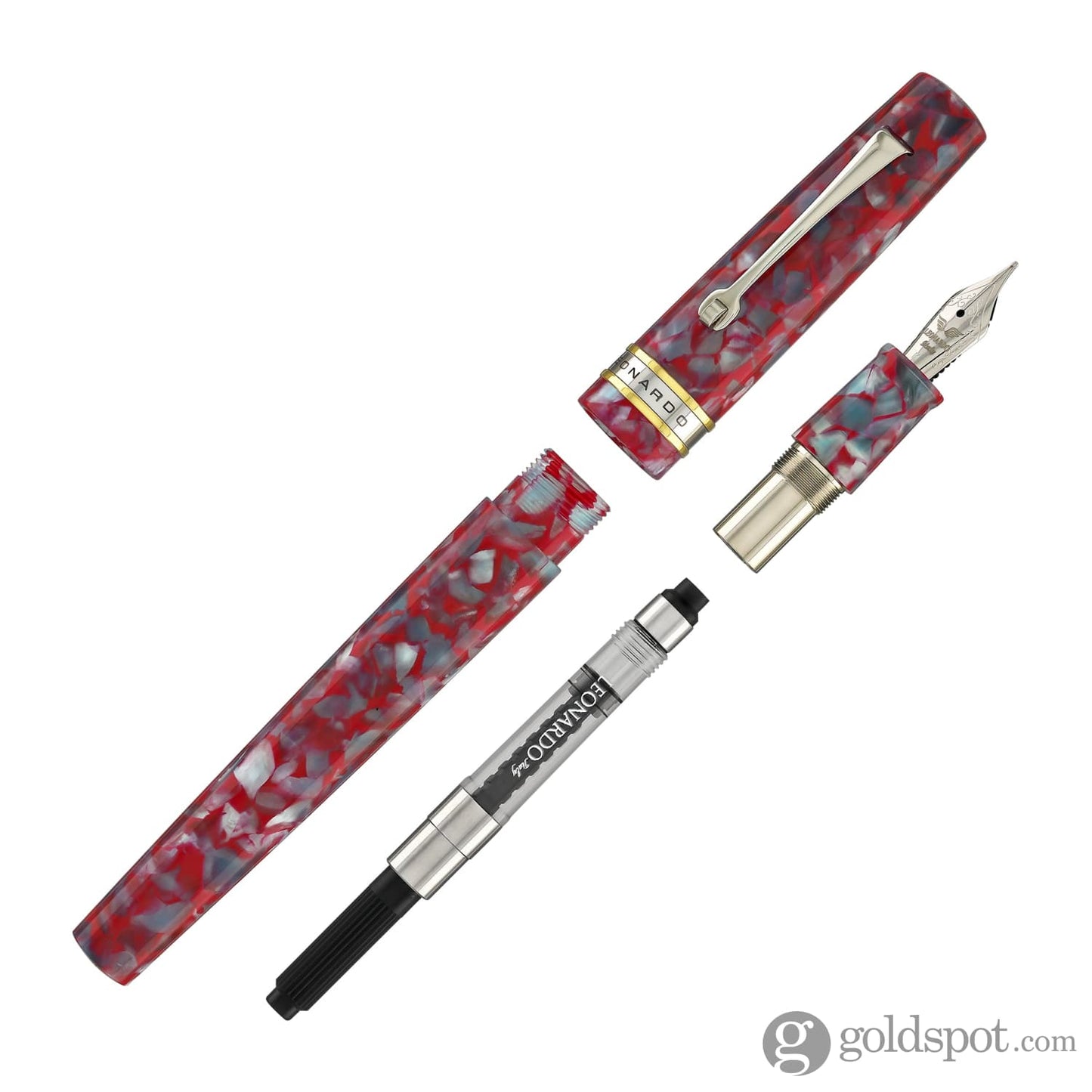 Leonardo La Piccolina Fountain Pen in Himalaya Pink Fountain Pen
