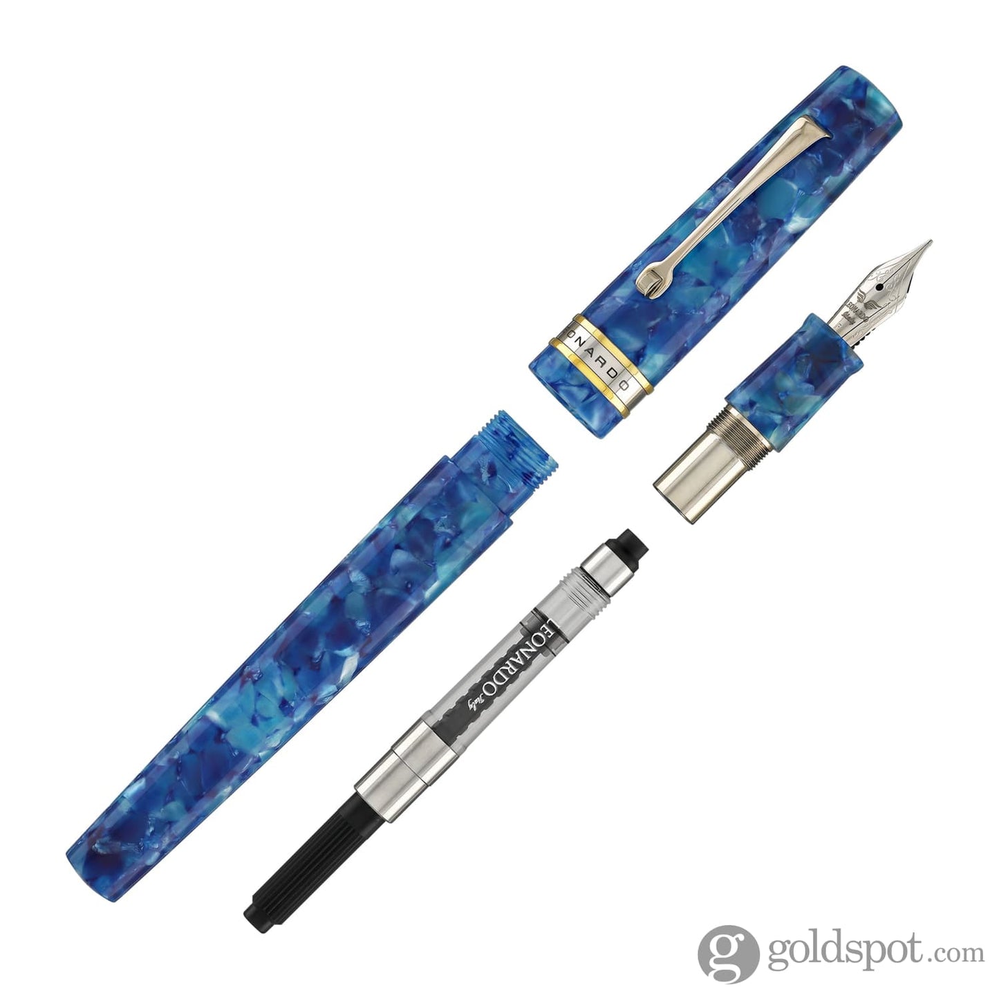 Leonardo La Piccolina Fountain Pen in Mare Blue Fountain Pen