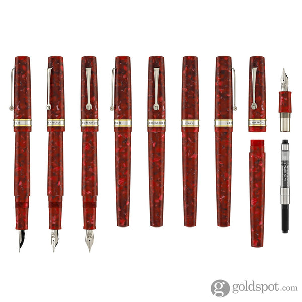 Leonardo La Piccolina Fountain Pen in Rosso Passione Fountain Pen