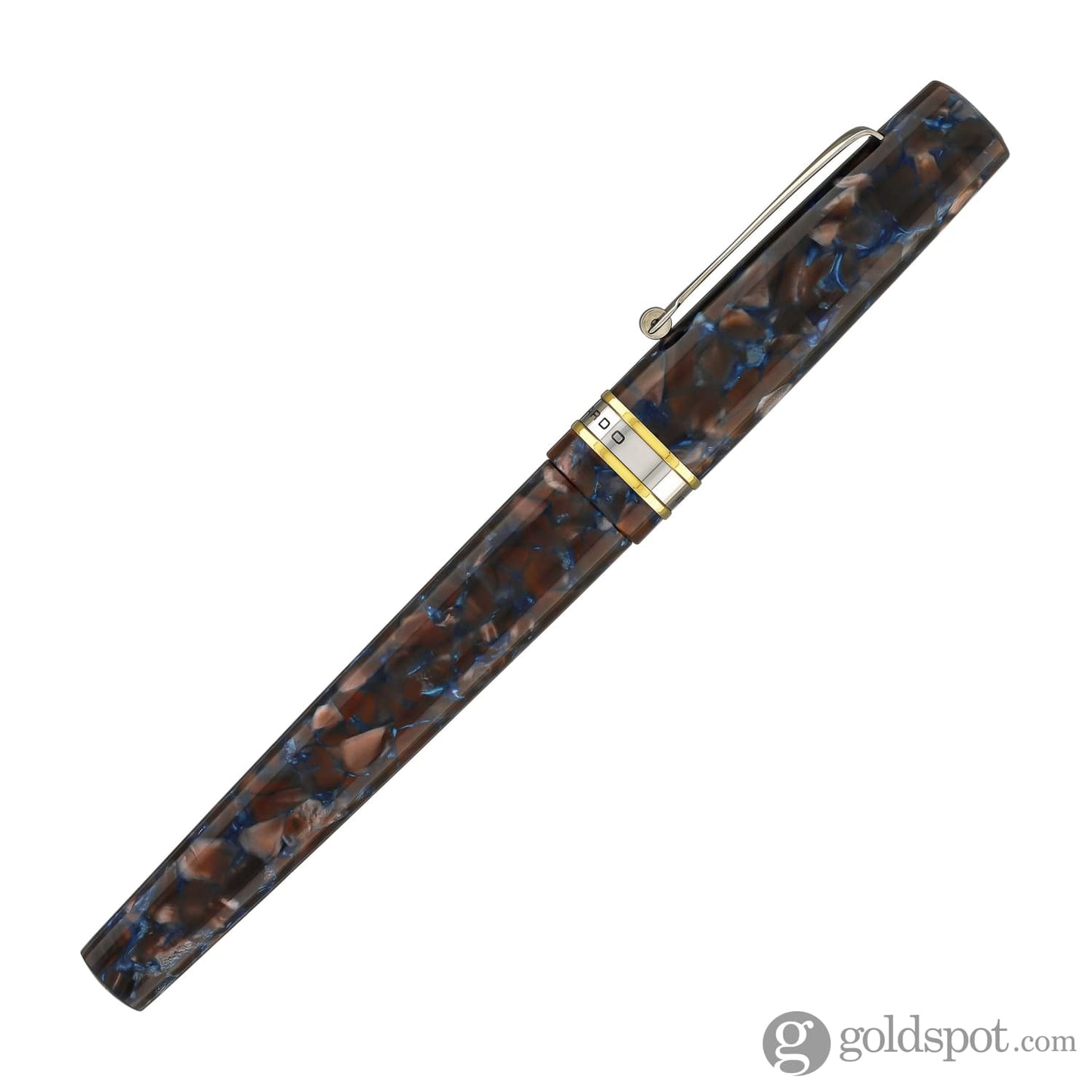 Leonardo La Piccolina Rollerball Pen in Classica Brown/Blue Rollerball Pen