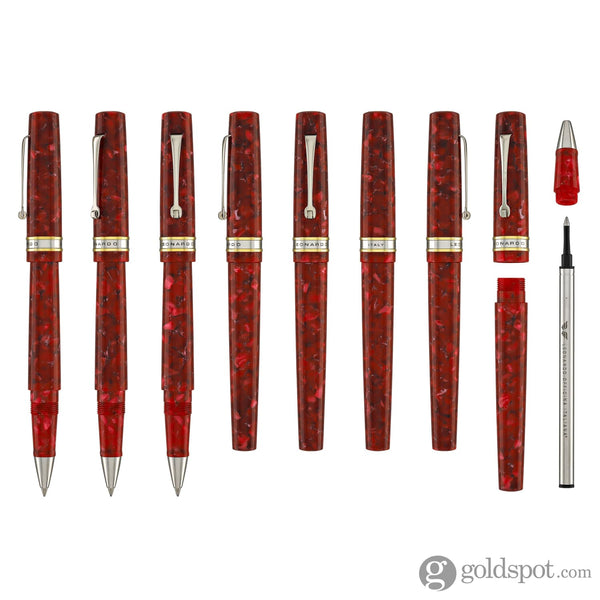 Leonardo La Piccolina Rollerball Pen in Rosso Passione Rollerball Pen