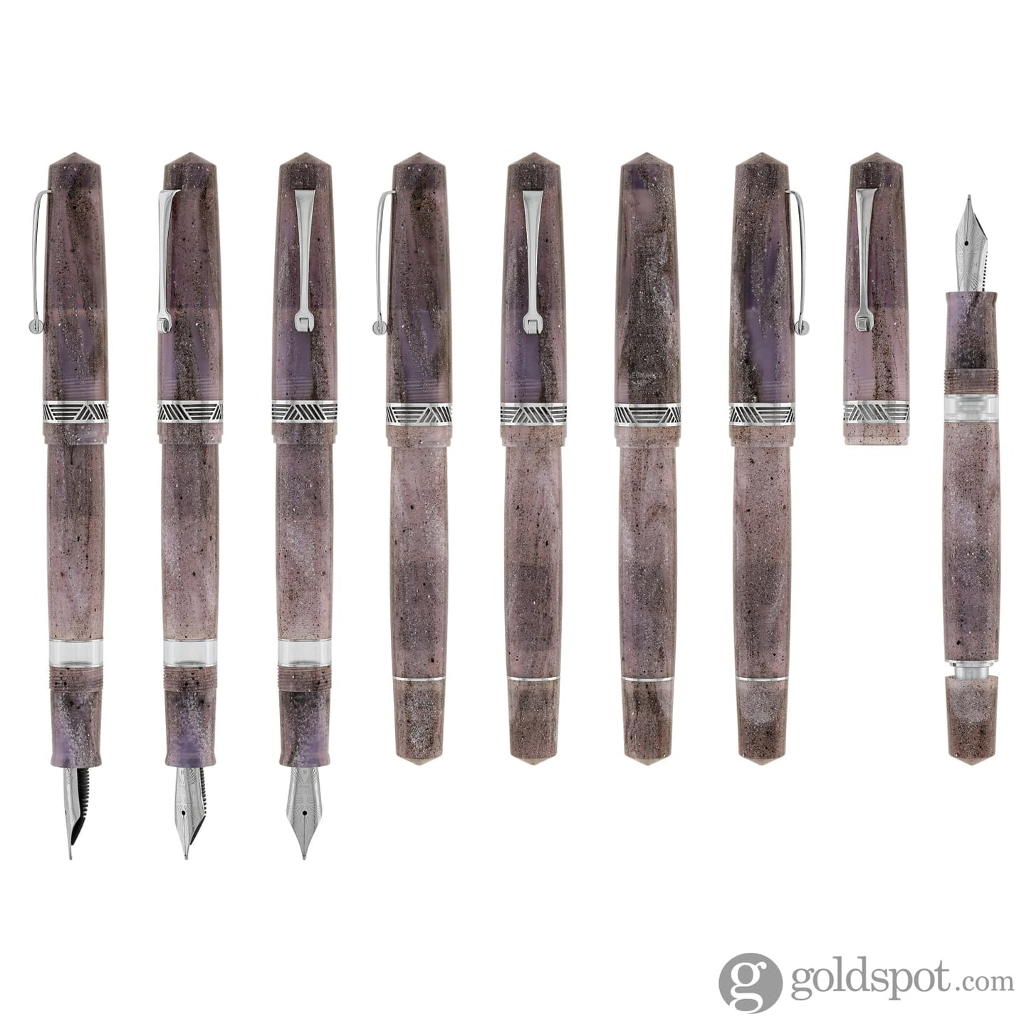 Leonardo Momento Magico Fountain Pen in Amethyst Fountain Pen