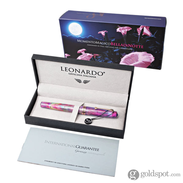 Leonardo Momento Magico Fountain Pen in Bella di Notte Limited Edition Fountain Pen
