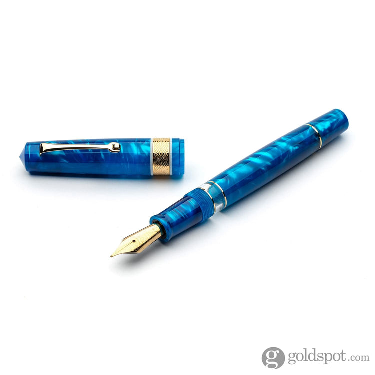 Leonardo Momento Magico Fountain Pen in Pithecusa Broad / Gold Fountain Pen