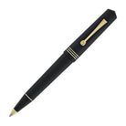 Leonardo Momento Zero Ballpoint Pen in Black Matte Gold Trim Ballpoint Pens