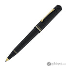 Leonardo Momento Zero Ballpoint Pen in Black Matte Gold Trim Ballpoint Pens