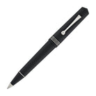 Leonardo Momento Zero Ballpoint Pen in Black Matte Silver Trim Ballpoint Pens