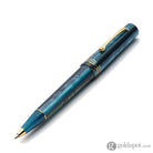 Leonardo Momento Zero Ballpoint Pen in Blue Hawaii Gold Trim Ballpoint Pens