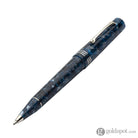 Leonardo Momento Zero Ballpoint Pen in Blue Sorrento Silver Trim Ballpoint Pens